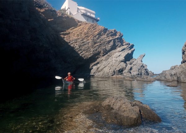 Expédition en kayak de mer sur la Côte Vermeille